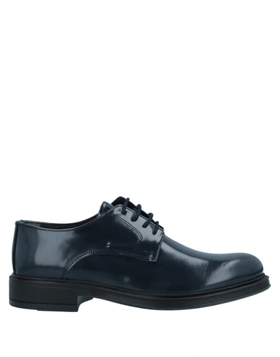 Alessandro Gilles Lace-up Shoes In Dark Blue