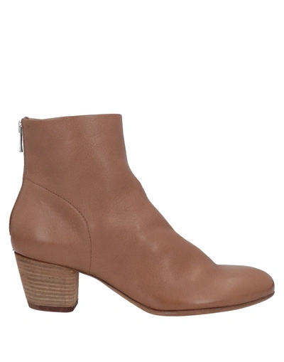 Officine Creative Italia Ankle Boots In Beige