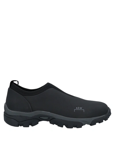 A-cold-wall* Black Nc.1 Dirt Moc Sneakers