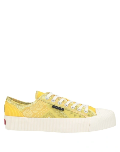 Paura X Superga Sneakers In Yellow