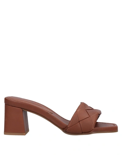 Daniele Ancarani Sandals In Brown