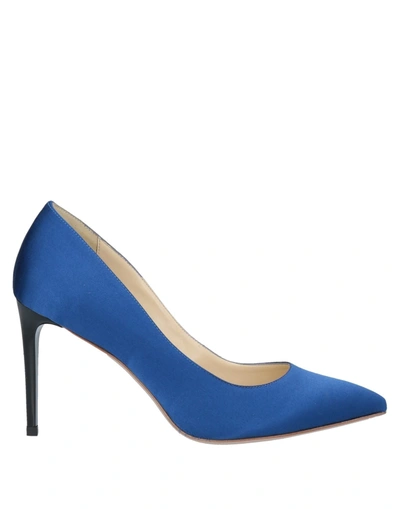 Gianni Marra Pumps In Bright Blue