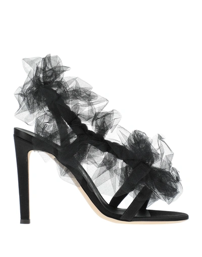 Giuseppe Zanotti Sandals In Black