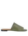 Clergerie Sandals In Green