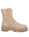 Casadei Ankle Boots In Beige