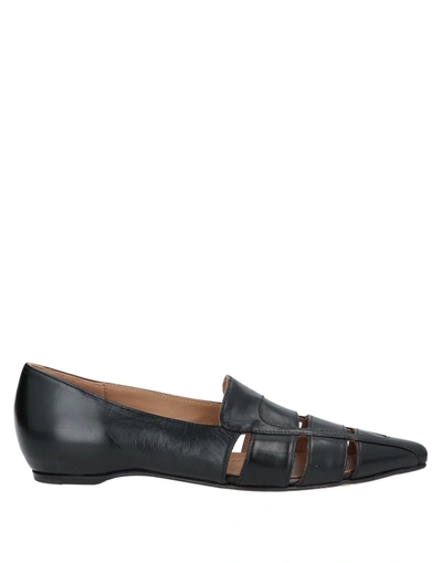 Pomme D'or Loafers In Black