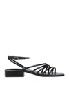 Vic Matie Sandals In Black