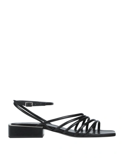 Vic Matie Sandals In Black