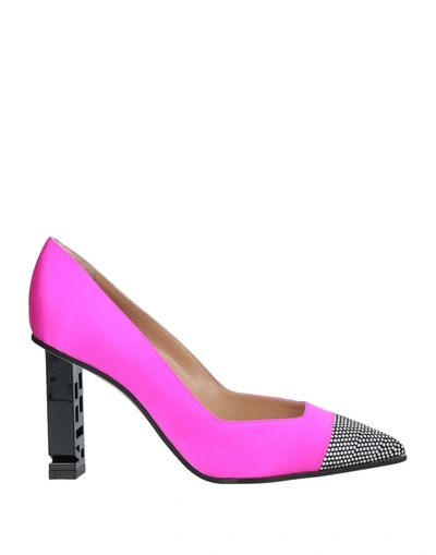 Sergio Rossi Pumps In Fuchsia