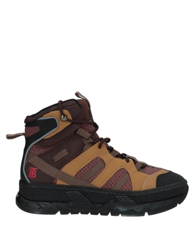 Burberry Sneakers In Cocoa