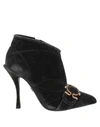 Dolce & Gabbana Ankle Boots In Black