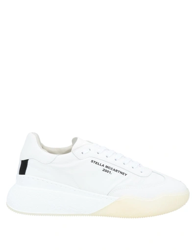 Stella Mccartney Sneakers In White/black