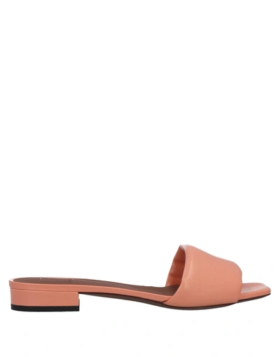 L'autre Chose Sandals In Apricot