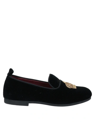 Dolce & Gabbana Kids' Loafers In Black