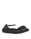 Vic Matie Ballet Flats In Black