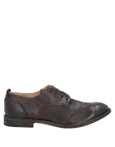 Ernesto Dolani Lace-up Shoes In Dark Brown