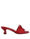 Emanuélle Vee Sandals In Red