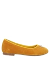 Dolce & Gabbana Kids' Ballet Flats In Yellow