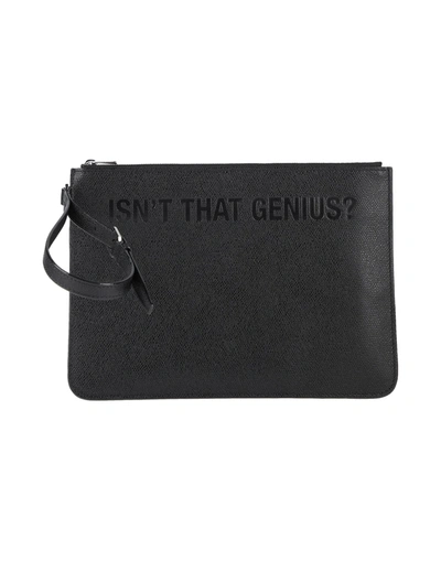 Moncler Genius 2 Moncler 1952 + Valextra Handbags In Dark Green