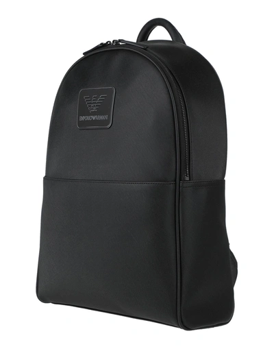 Emporio Armani Backpacks In Black