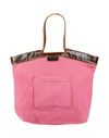 MOMONÍ MOMONÍ WOMAN HANDBAG FUCHSIA SIZE - WOOL, POLYAMIDE, COTTON,45586518WV 1