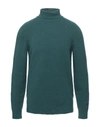 Roberto Collina Turtlenecks In Green