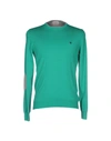 Brooksfield Sweaters In Green