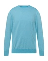H953 Sweaters In Sky Blue