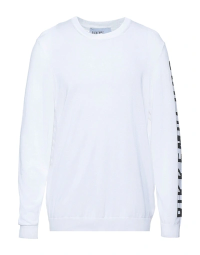 Bikkembergs Sweaters In White