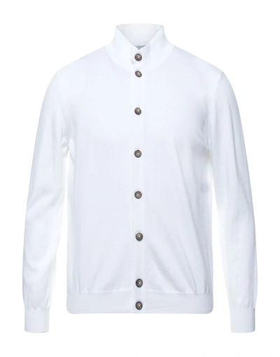 Heritage Cardigans In White