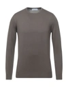 Filippo De Laurentiis Sweaters In Khaki