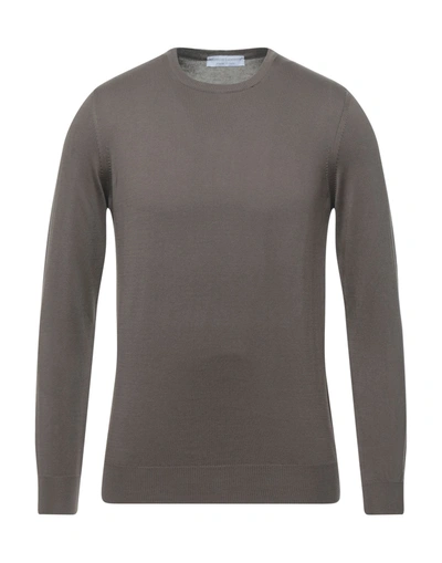 Filippo De Laurentiis Sweaters In Khaki