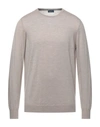 Barba Napoli Sweaters In Beige