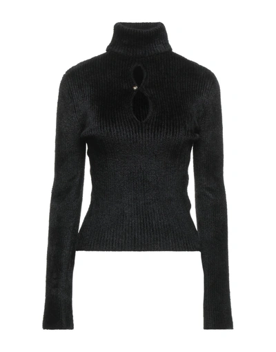 Moncler Turtlenecks In Black