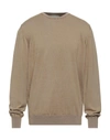 Alpha Studio Sweaters In Beige