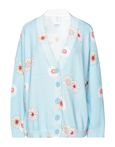 Manoush Cardigans In Sky Blue