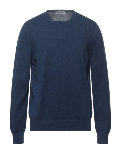 La Fileria Sweaters In Dark Blue