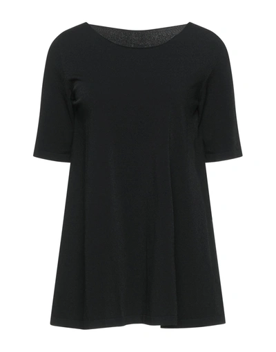 Roberto Collina Sweaters In Black