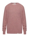 Brooksfield Sweaters In Mauve