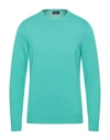 Drumohr Sweaters In Turquoise