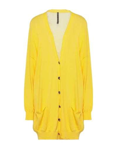 Manila Grace Cardigans In Yellow