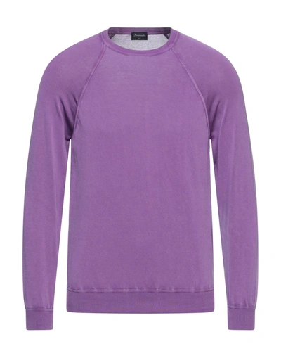 Drumohr Sweaters In Purple