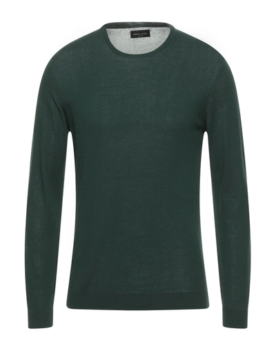 Roberto Collina Sweaters In Green