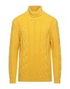 H953 Turtlenecks In Yellow