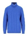 H953 Turtlenecks In Bright Blue