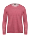 Roberto Collina Sweaters In Coral