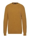 Roberto Collina Sweaters In Ocher