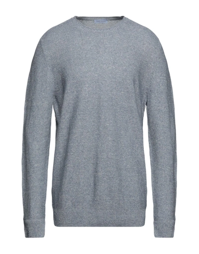 Gran Sasso Sweaters In Slate Blue