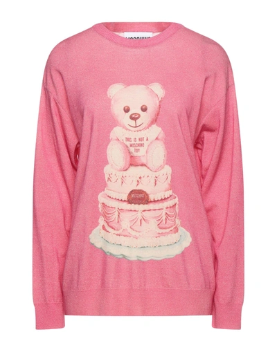 Moschino Sweaters In Pink