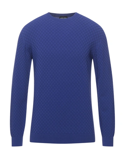 Giorgio Armani Sweaters In Purple